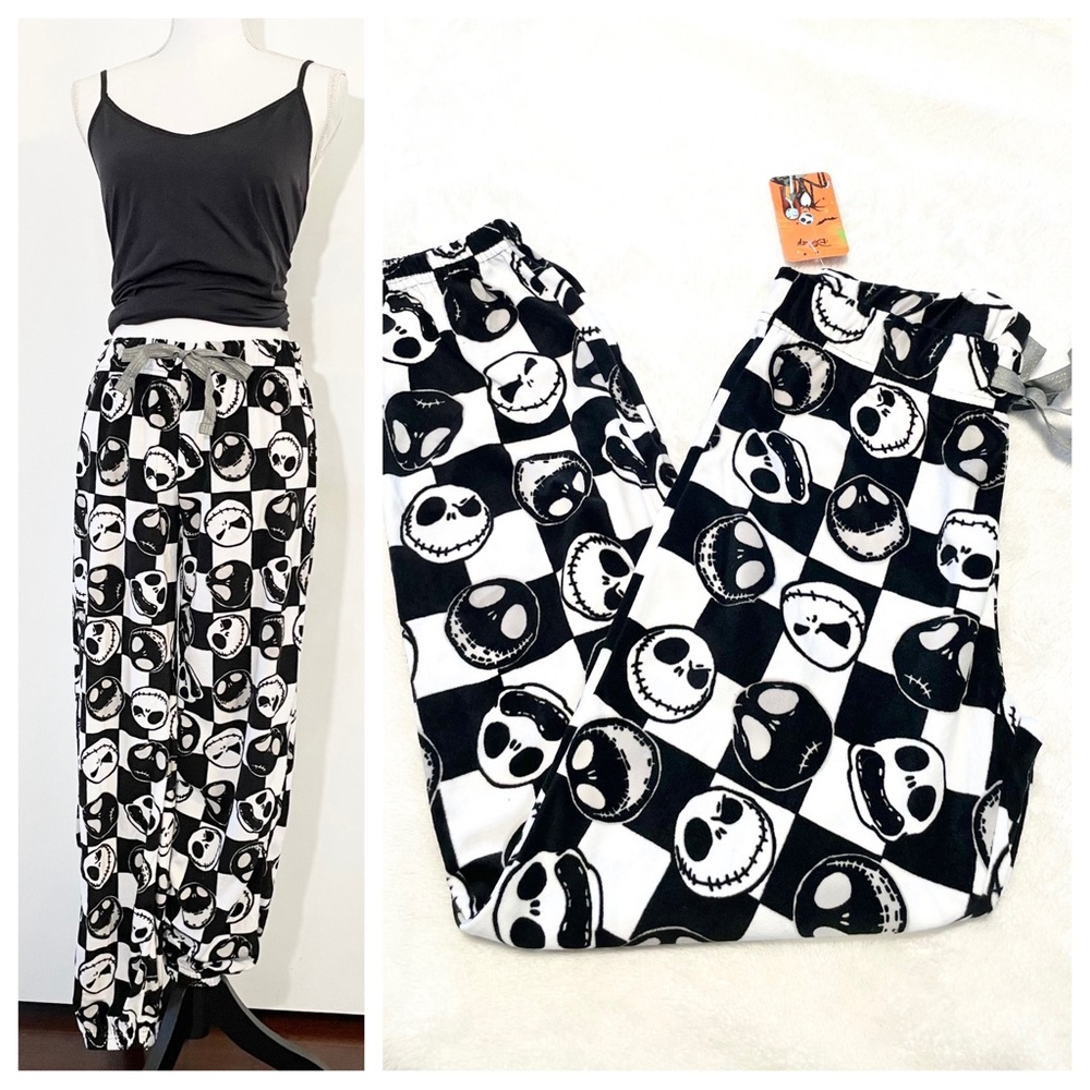 NWT Disney Women’s Tim Burton’s Nightmare Before Christmas Pajama Lounge Pants